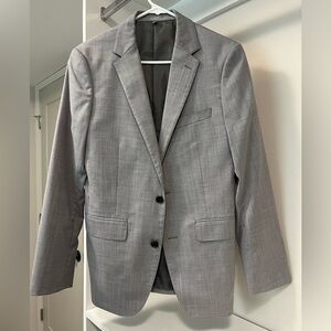 J Crew men’s grey suit jacket